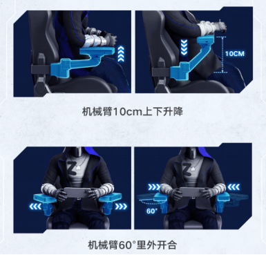 哪款符合你对新一代电竞椅的期待？开元ky棋牌2023新款电竞椅(图4)